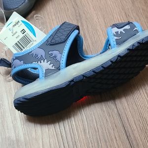 NEW WITH TAGS Carter's Light Up Sandals. Size 10c